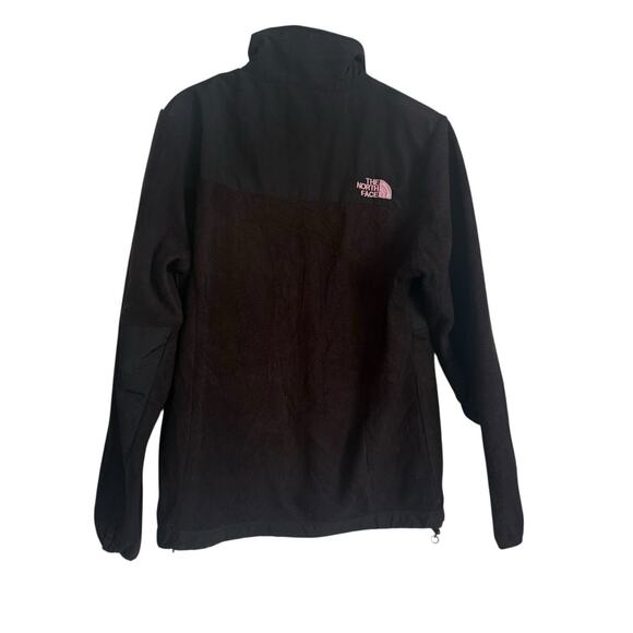 The North Face Women’s 800 Summit Series Fleece Jacket Black Pink Trim Small - Picture 2 of 4